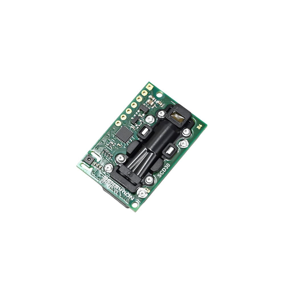 Sensirion SCD30, NDIR CO₂ ,Temperature & Humidity Sensor, I²C/UART Output, 19 mA, 3.3~5.5VDC, Range: 400 ppm~10000 ppm-picture-25