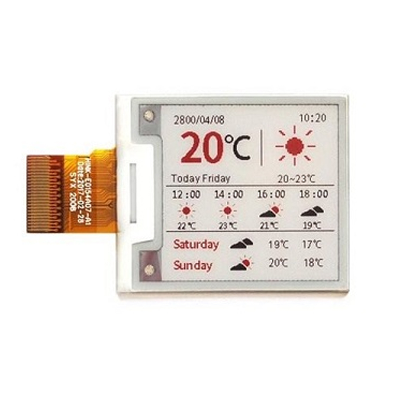 GoodDisplay 1.54 inch 200x200 Tri-Color E-ink Screen E-Paper Display-picture-20