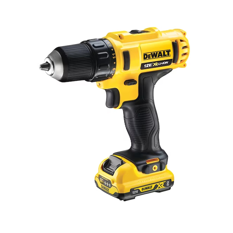 DEWALT XR Drill Driver – DCD710D2, 10.8V, Li-ion, Compact, Black & Yellow-picture-19