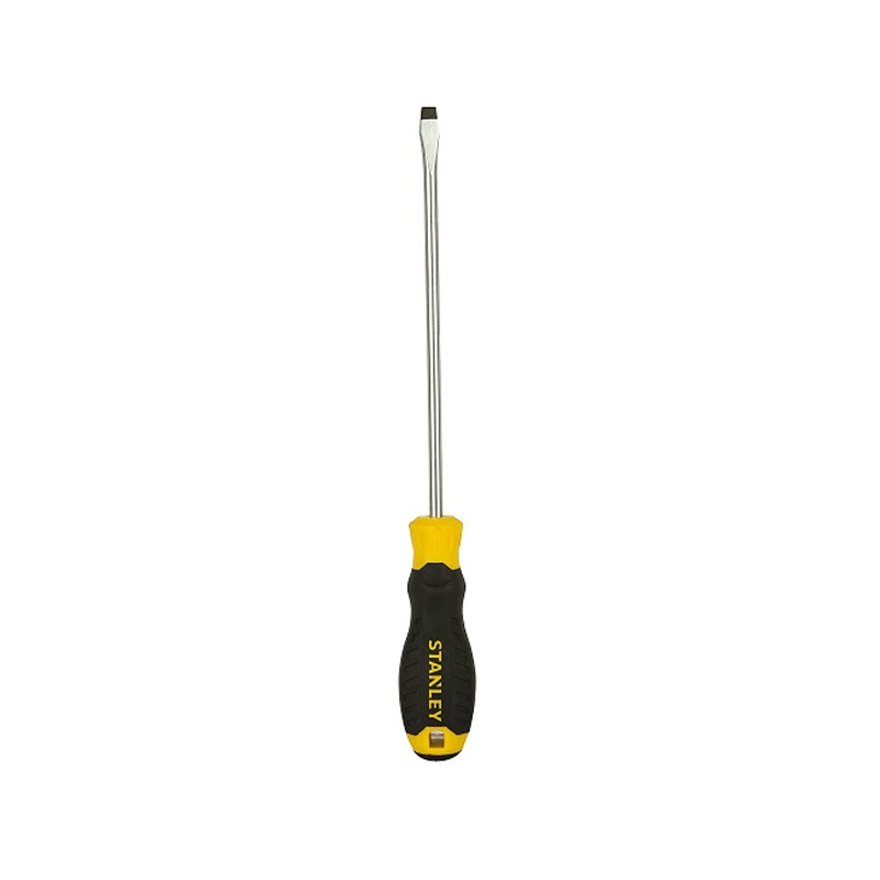 STANLEY Stmt60829-8 Cushion Grip Slotted Standard Screwdriver, 6.5 mm X 200 mm, Black & Yellow-picture-26