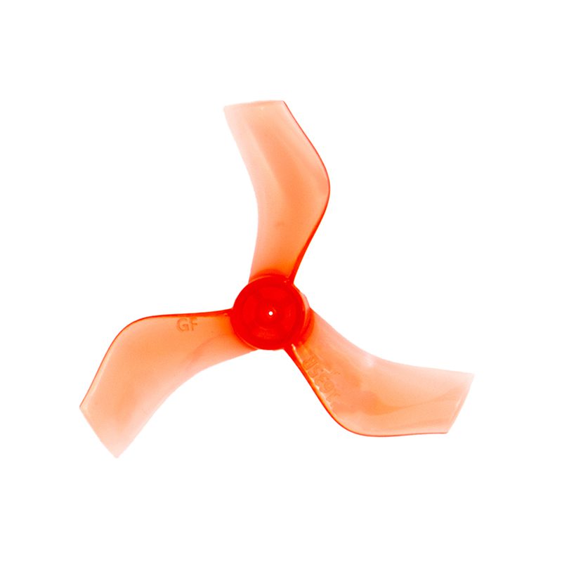 Pro-Range Propellers 40mm 1635 PC 3 Blade 1.5mm Propellers 4CW+4CCW- Clear Red (Single Hole)-picture-31