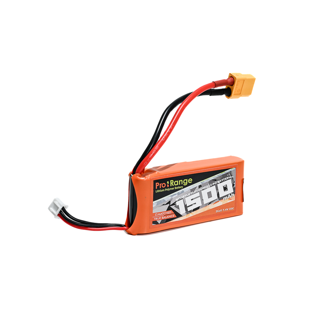 Pro- Range 7.4V 1500mAh 25C 2S Lithium Polymer Battery Pack-image-21