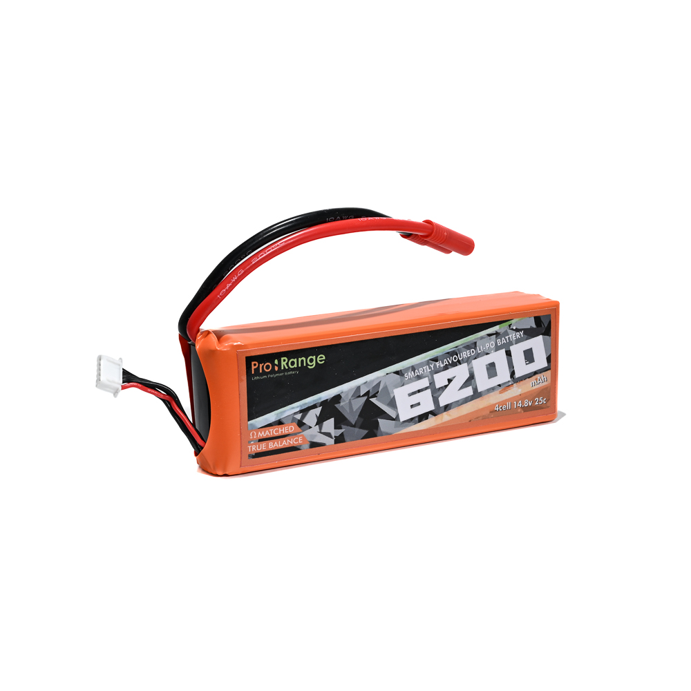 Pro- Range 14.8V 6200mAh 25C 4S Lithium Polymer Battery Pack-image-44