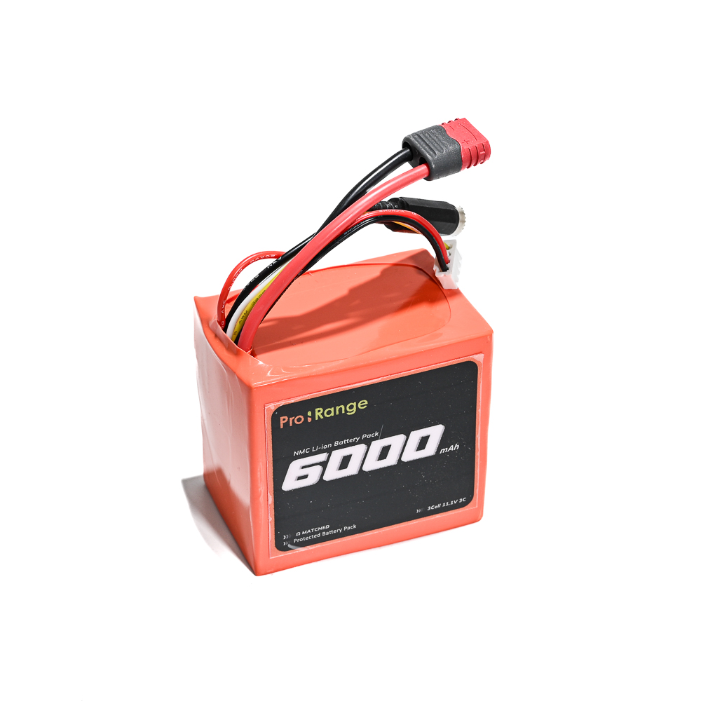 Pro-Range A Grade NMC N18650CP 11.1V 6000mAh 3C 3S2P Li-Ion Battery Pack with DC Jack Female & Amass Nylon-T-image-16