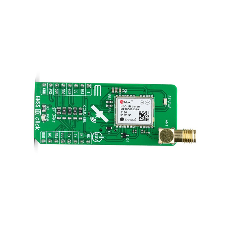 MIKROE GNSS 10 CLICK (MIKROE-5078)– Multi-Constellation NEO-M8J GNSS Receiver, mikroBUS Interface-picture-23