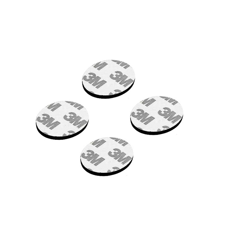 3M 40mm Dia Multipurpose Double Sided Sponge Glue Adhesive Dash pad for GPS-4Pcs.-image-11
