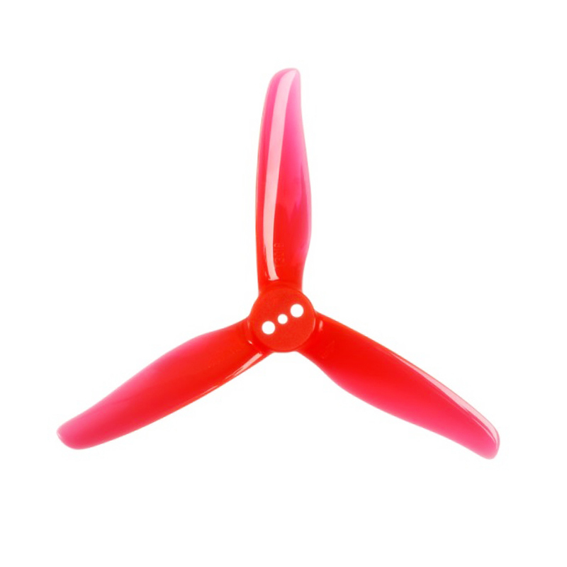 Foxeer DalProp Cyclone Triblade T3018 Propeller 4 Pair CW+CCW-Crystal Red-image-45