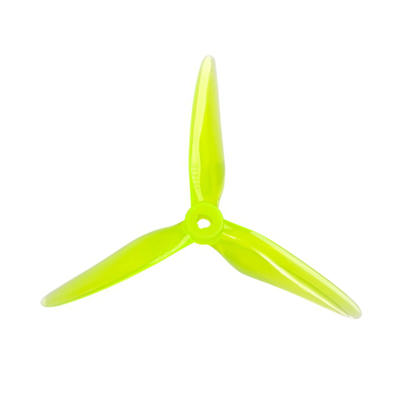 Foxeer DalProp SpitFire Triblade T5147.5 Propeller 2 Pair CW+CCW-Crystal Fluorescent Green-image-25