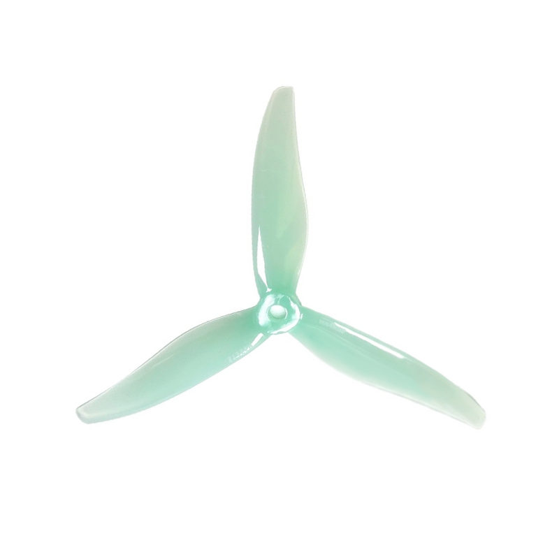 Pro-Range Propellers Hurricane MCK ReV3 51366-3 PC Durable Tri-Blade FPV Drone Propeller - Mint Green - (2CCW+2CW)-picture-23