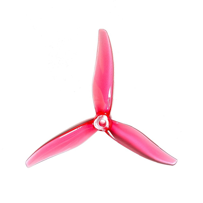 Pro-Range Propellers Hurricane MCK ReV3 51366-3 PC Durable Tri-Blade FPV Drone Propeller - Strawberry Jam - (2CCW+2CW)-picture-20