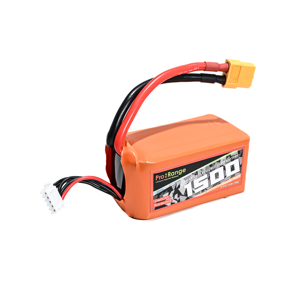 Pro- Range 14.8V 1500mAh 100C 4S Lithium Polymer Battery Pack-image-12