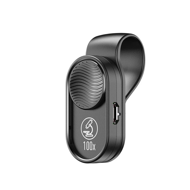 APEXEL APL-MS001 100X Phone Camera Microscope Lens High Magnification LED Light Pocket Phone-picture-10