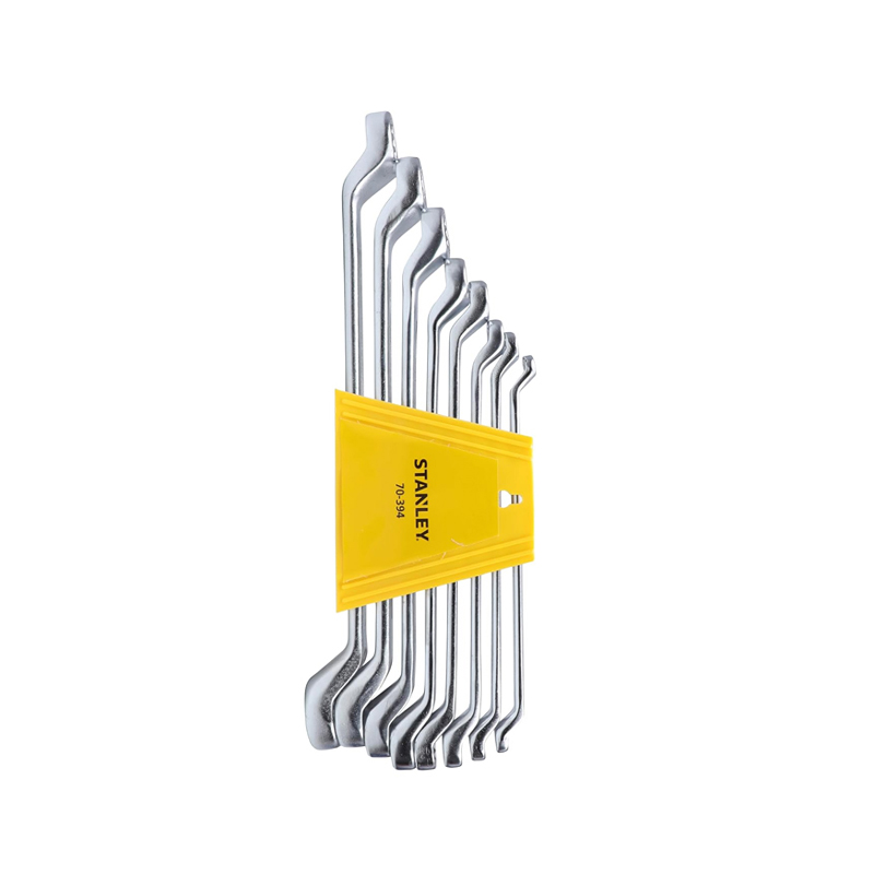 Stanley 70-394E 8-Piece Bi-Hex Ring Spanner Set – Chrome Vanadium Steel with Maxi-Drive-image-4