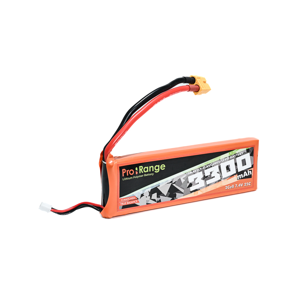 Pro- Range 7.4V 3300mAh 25C 2S Lithium Polymer Battery Pack-picture-14