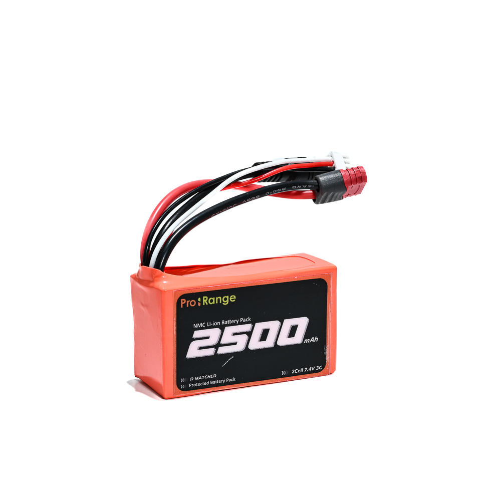 Pro-Range NMC 18650 7.4V 2500mAh 3C 2S1P Li-Ion Battery Pack with DC Jack Female & Nylon-T-image-14