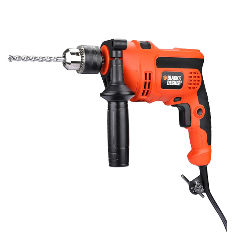 STANLEY BLACK+DECKER KR554RE 550W 13mm Corded Variable Speed Reversible Hammer Drill Machine with Lock-On-image-11
