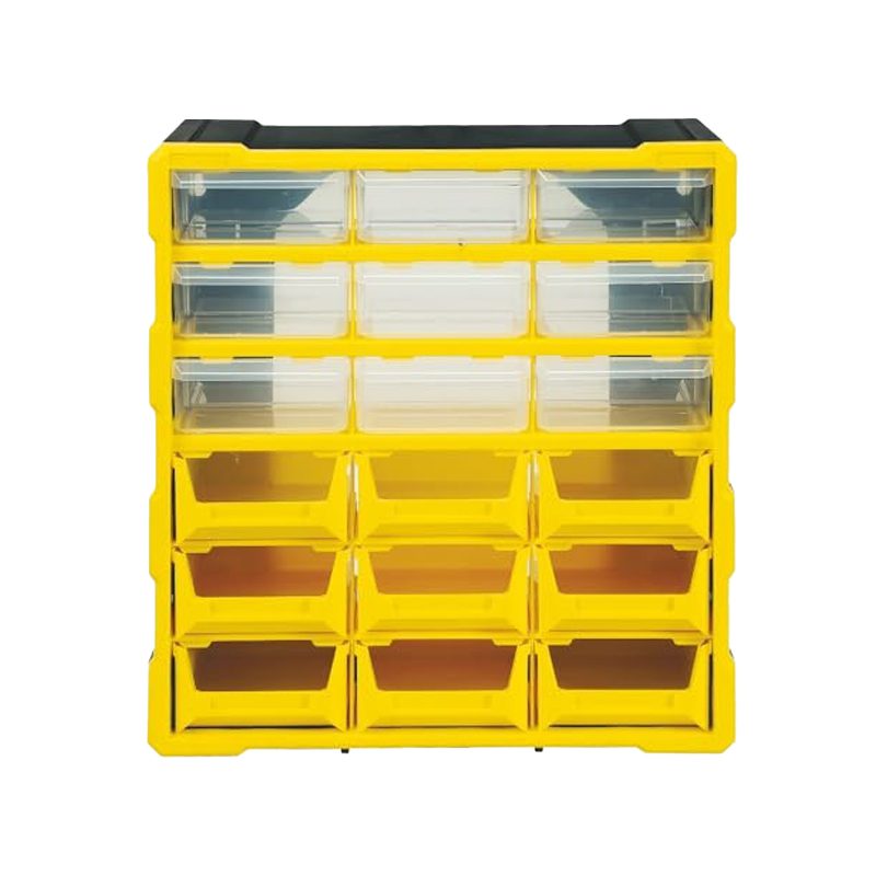 tool Alkon ACO-9B9D Polypropylene 457 x 424 x 164 mm Yellow Drawers Component Organisers-image-9