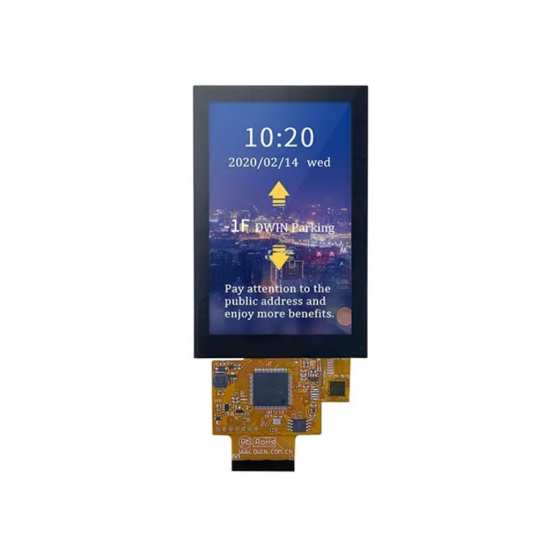 DWIN DMG80480F043_01WTC 4.3 Inch 480x800 250nit Capacitive Touch IPS TFT COF LCD Display-picture-11