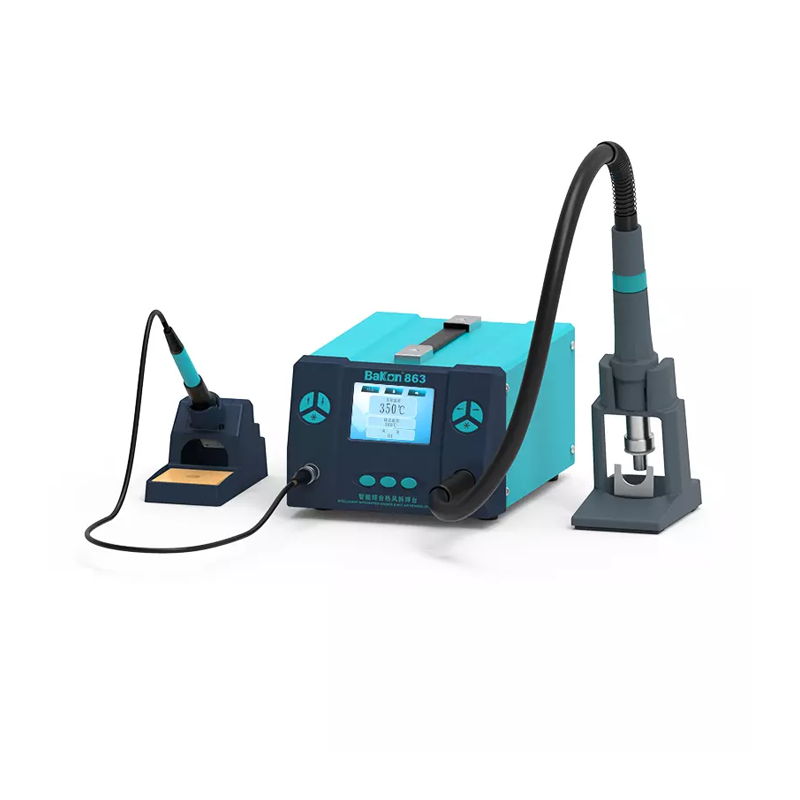 Bakon BK863 1000W Electronic Hot Air Gun Rework Station-image-49