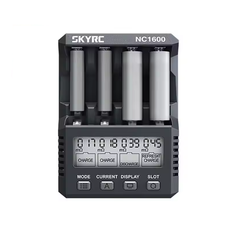 SkyRC NC1600 Smart 4-Slot AA/AAA NiMH/NiCd Battery Charger and Analyzer-image-44