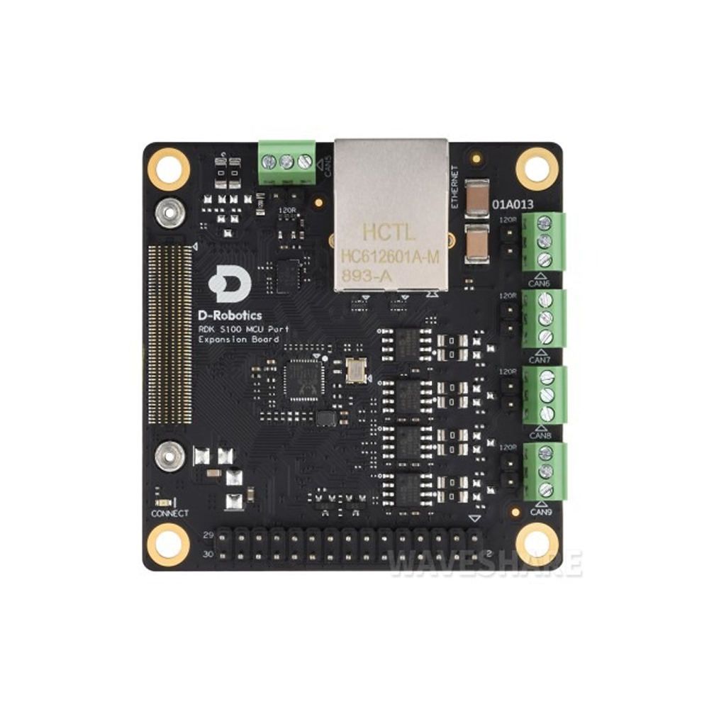D-Robotics RDK S100 MCU Port Expansion Board designed For RDK S100 Development Kit with easy Access To Various Peripherals-picture-32