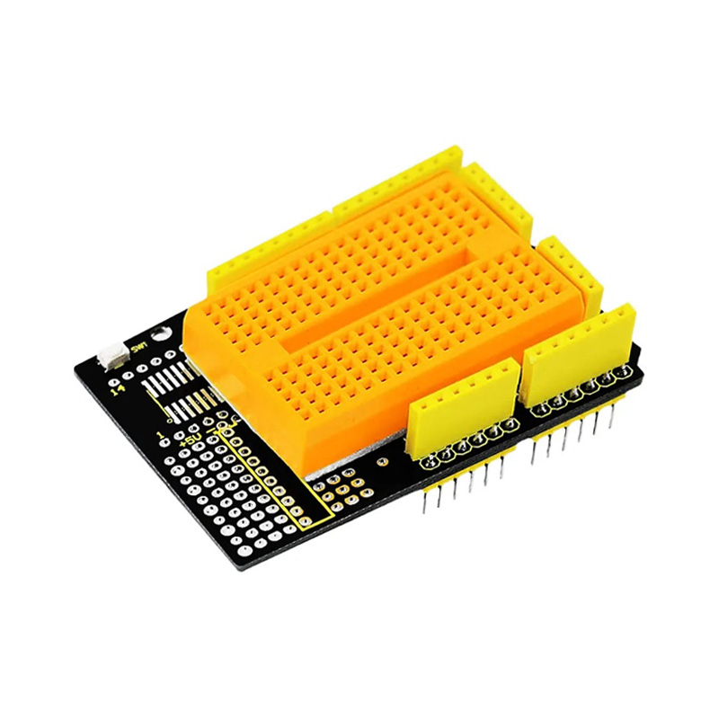 Keyestudio protoshield for Arduino with mini breadboard-image-22