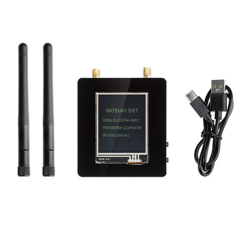 Elecrow LoRaWAN Gateway Module Based on ESP32 with 1.8” LCD - 1 Channel for Long Range Communication-868 MHz-image-6