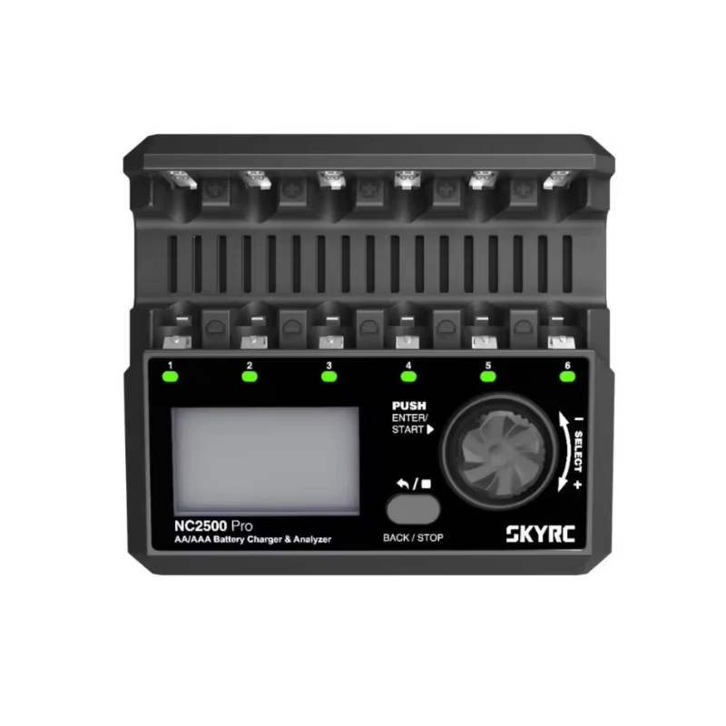 SkyRC NC2500 Pro 6-Slot AA/AAA NiMH/NiCd Battery Charger and Analyzer-picture-32