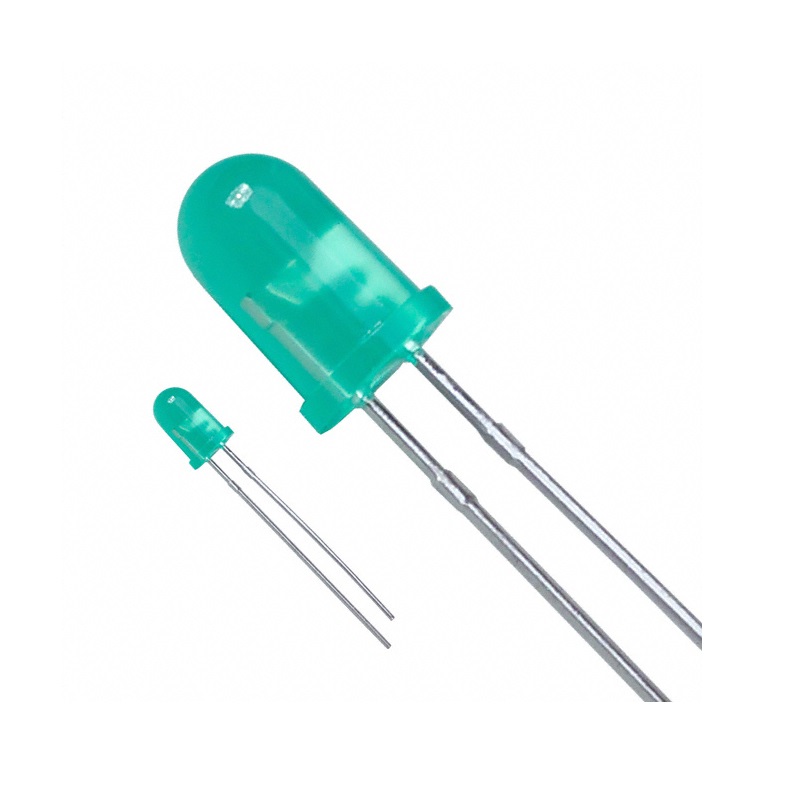LTL-307G-Lite-On-20mA Frosted Green Lens -55℃~+100℃ 569nm 50° 5mm Round Lens 100mW Plugin,D=5mm LED Indication - Discrete ROHS-picture-45