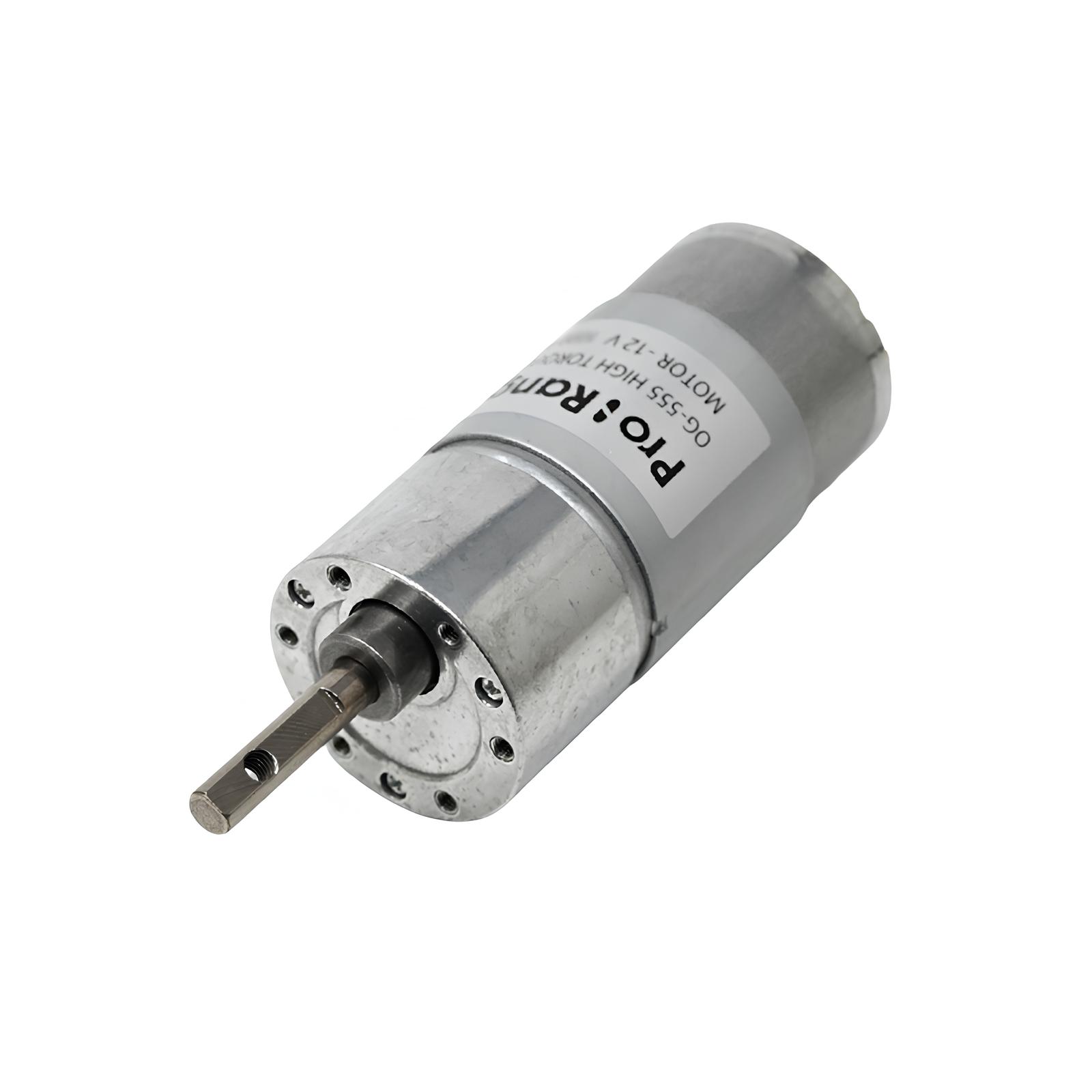Pro-Range OG555 High Torque DC Motor 12V 1000RPM 34.3N-cm Encoder Compatible-image-20