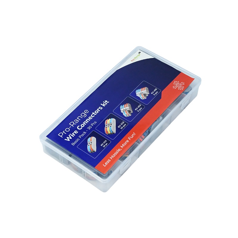 Pro-Range 30pcs Quick Wire Terminal Connector Kit Universal Push-to-Connect Quick Splitter (Basic Pack)-image-4