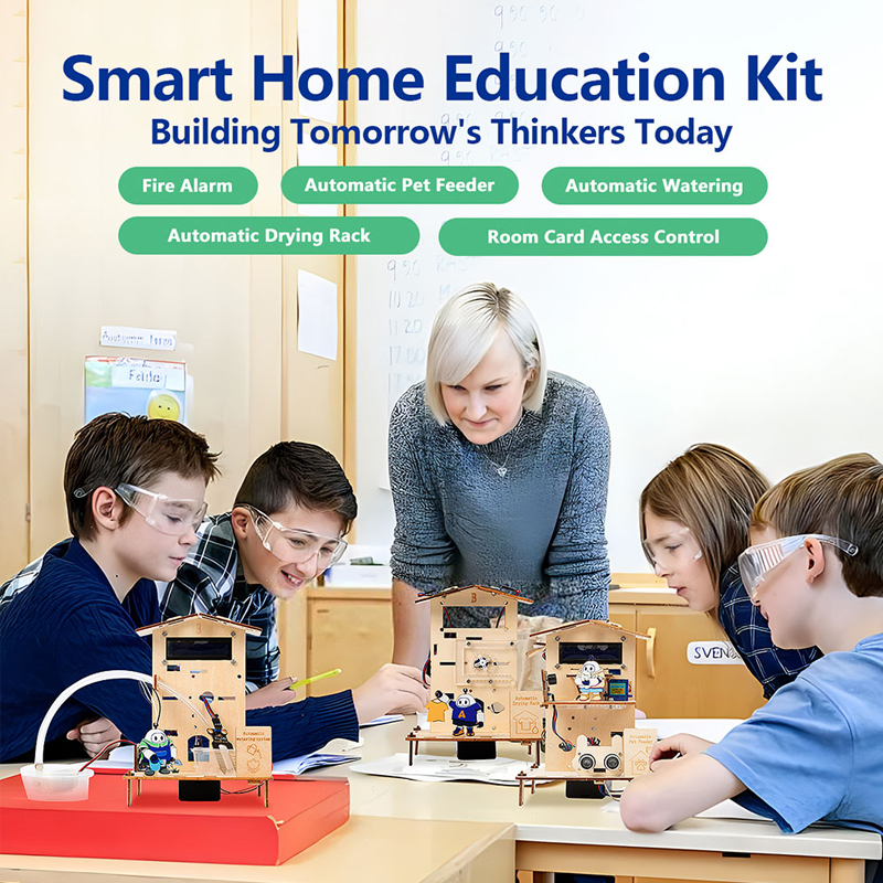 ACEBOTT Easy-Plug Smart Home Education Kit - Level 2 - Education Solution Series5 in 1 Projects-picture-10