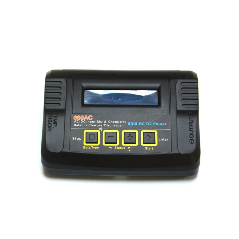 HTRC 680AC 80W 6A Battery Balance Charger AC/DC Dual Power RC Discharger For 1-6s LiPo/LiFe/Lion Muti Battery Charger-picture-29