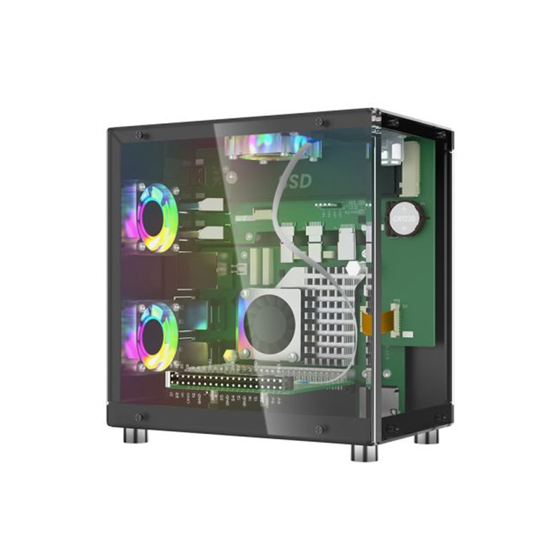 Elecrow Mini PC Case With 1.3” OLED Screen For Raspberry Pi 5-image-31