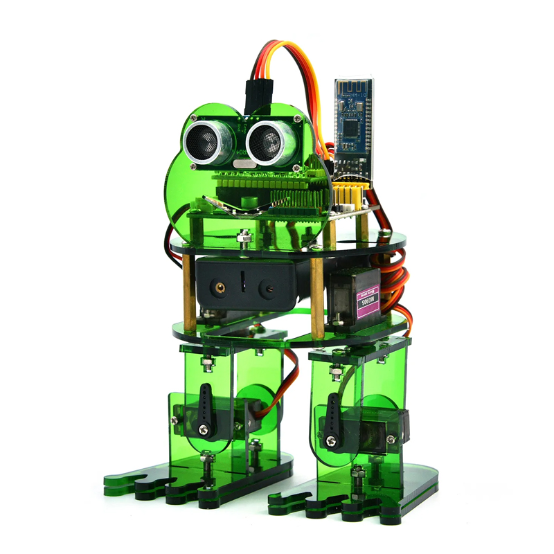 Keyestudio DIY 4-DOF Frog Robot Kit for Arduino Nano Graphical Programming/Support IOS &Android APP Control-picture-27