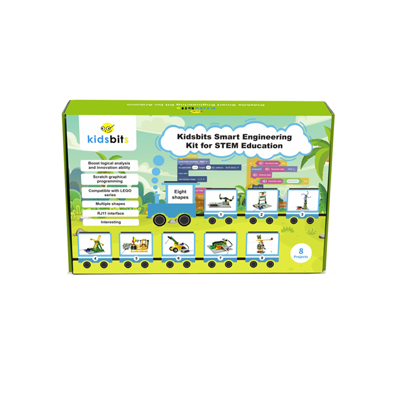 Kidsbits Smart Engineering Kit for Arduino Compatible With Lego Series Scratch Programming-image-3