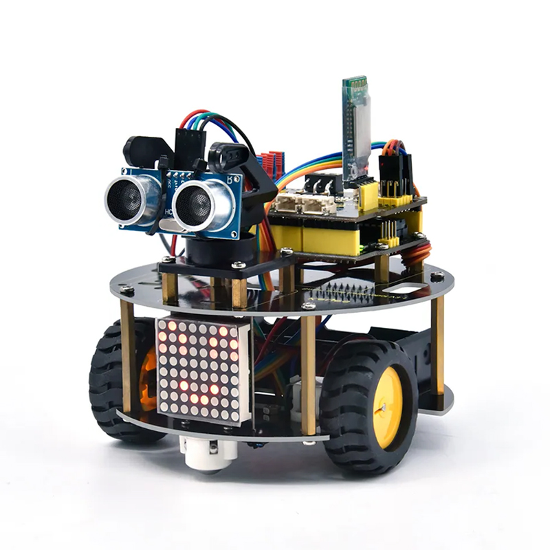 Keyestudio Smart Little Turtle Robot Car V3.0 for Arduino STEM Programable Robot Kit-picture-11