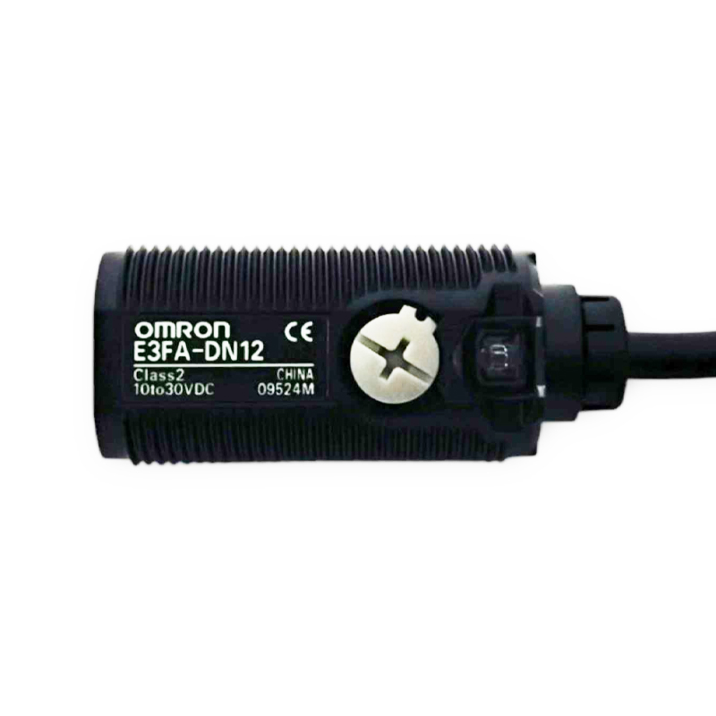 OMRON E3FA‑DN12 2M, Photoelectric Sensor, NPN Open‑Collector, 10~30 VDC, Red LED 624 nm, 0.5 ms Response, IP67/IP69K, Detection Range: 300 mm-image-11