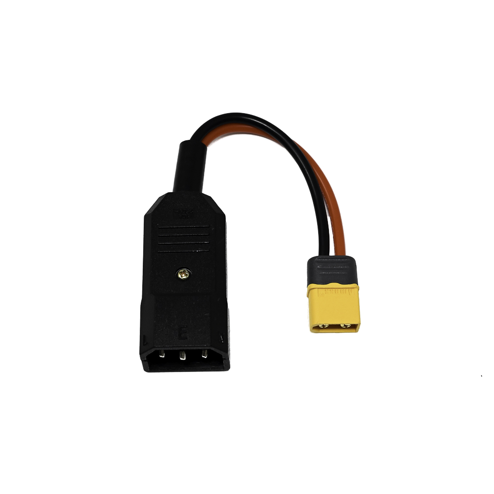 SafeConnect IEC 3 Pin Cable Mount Male Connector to XT-60 Male 14AWG 25cm Cable-image-22