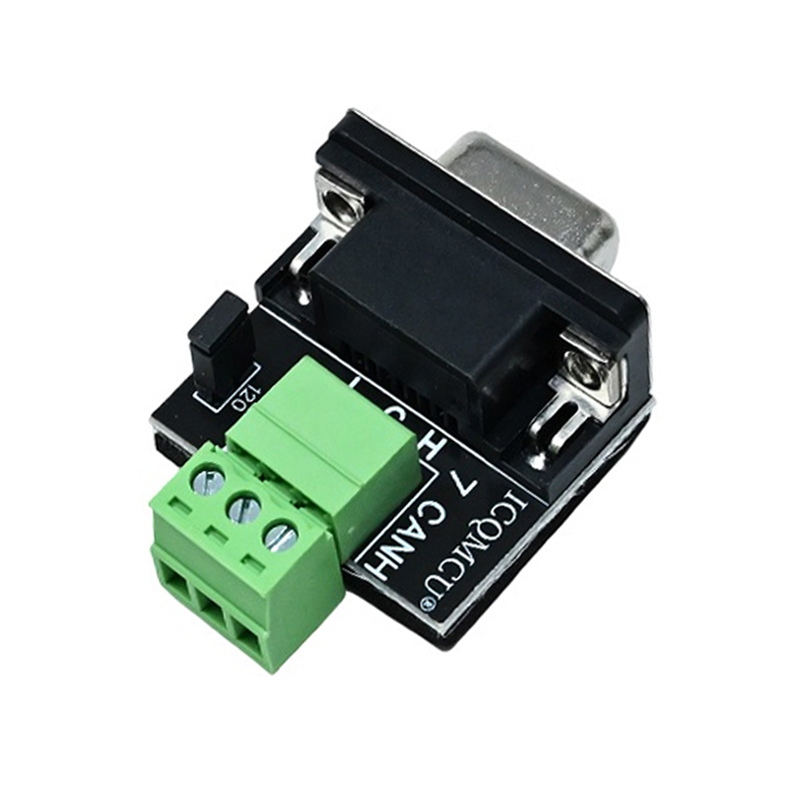 CAN adapter head, screw-free DB9 female with termination, 120 ohm resistor, CAN interface board, USB to PCAN- Dismantling model-image-36