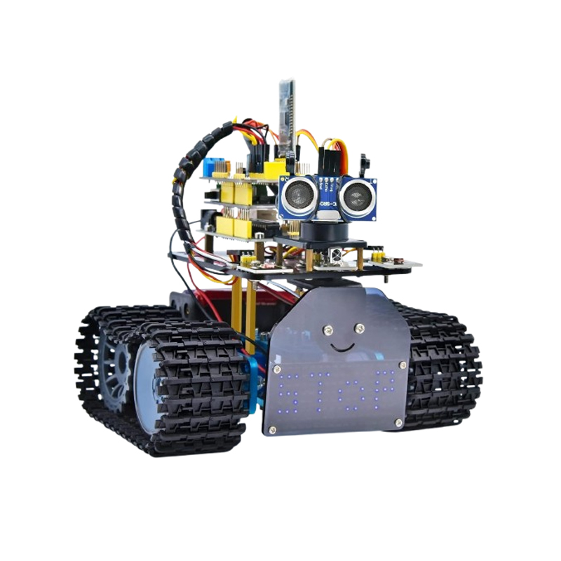 Keyestudio DIY Mini Tank V2.0 Smart Robot car kit for Arduino STEM-picture-23