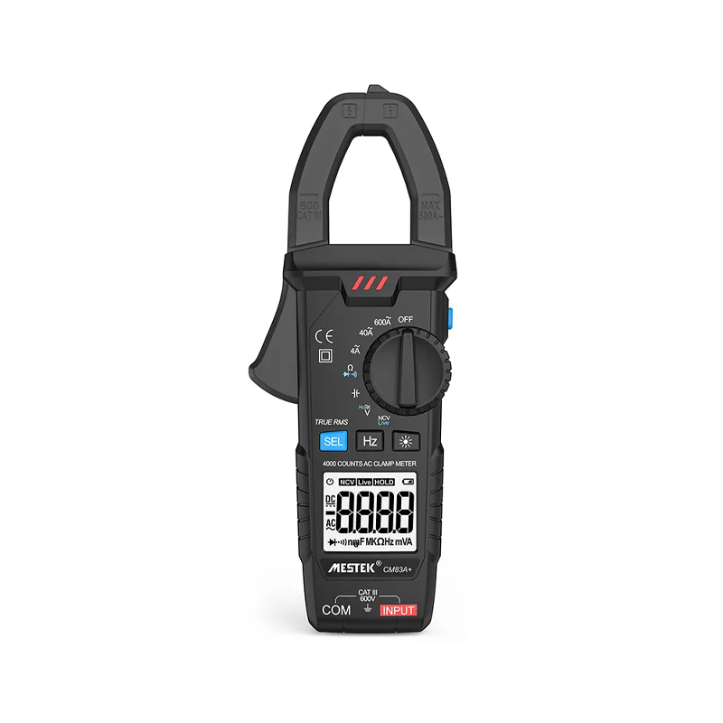 MESTEK CM83A+ AC/DC 600V AC 600A Digital Clamp Meter-image-13