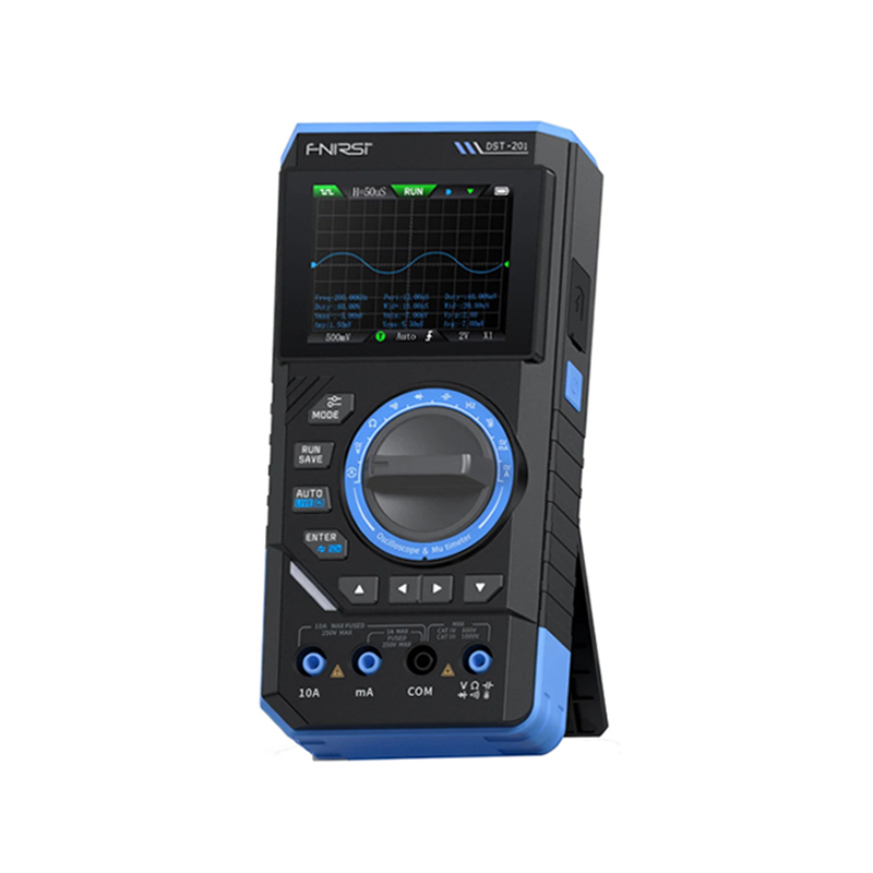 FNIRSI DST-201 Portable 3-in-1 Handheld Multimeter Oscilloscope & Signal Generator for Versatile Testing-image-6