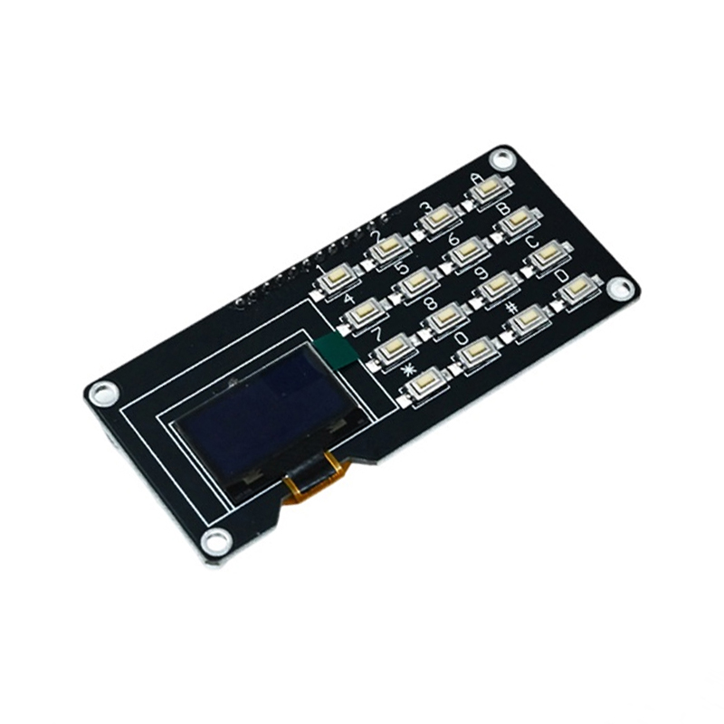 0.96 inch OLED white 1315 display with matrix buttons and 4*4 buttons-picture-23