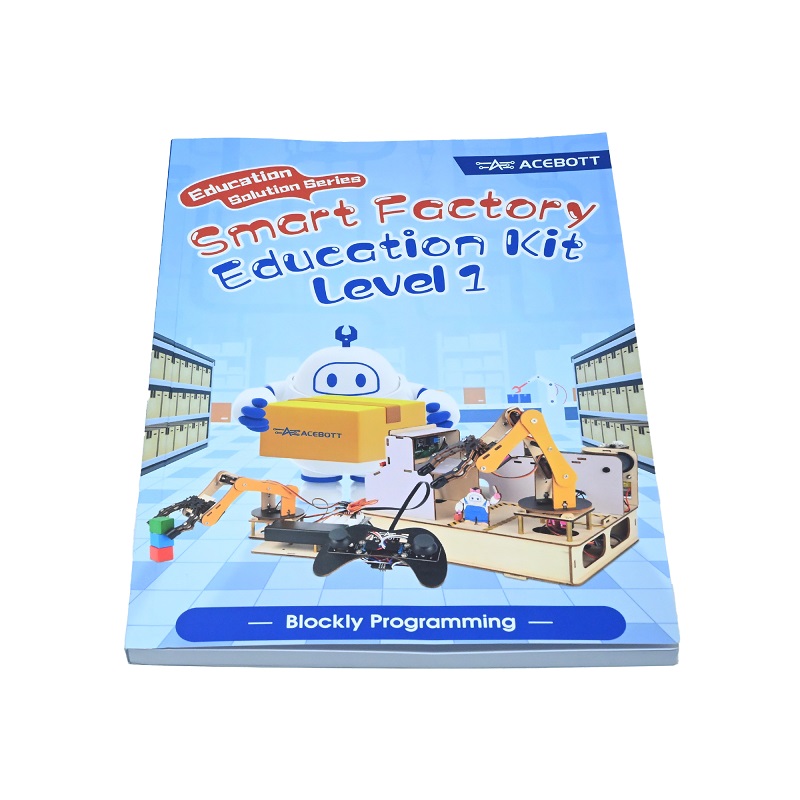ACEBOTT Smart Factory Education Kit Level 1 Year 1 Level 1 Textbook (Blockly Programming)-picture-11
