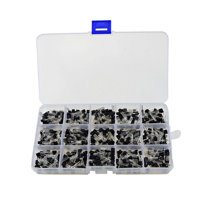 600PCS Transistor Diode Kit - 2N2222-S9018 - 15 Types 40 Pieces of Each Type a Total of 600 Pieces-image-8