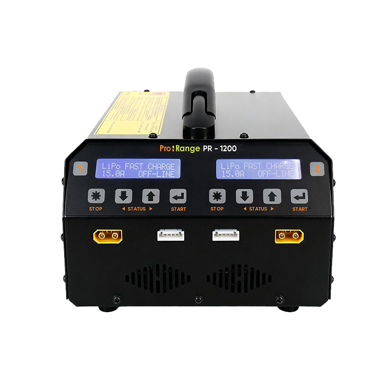 Pro-Range PR1200 20A Dual Channel Li-ion / LiPo / LiHV 6S Drone Battery Charger-image-47