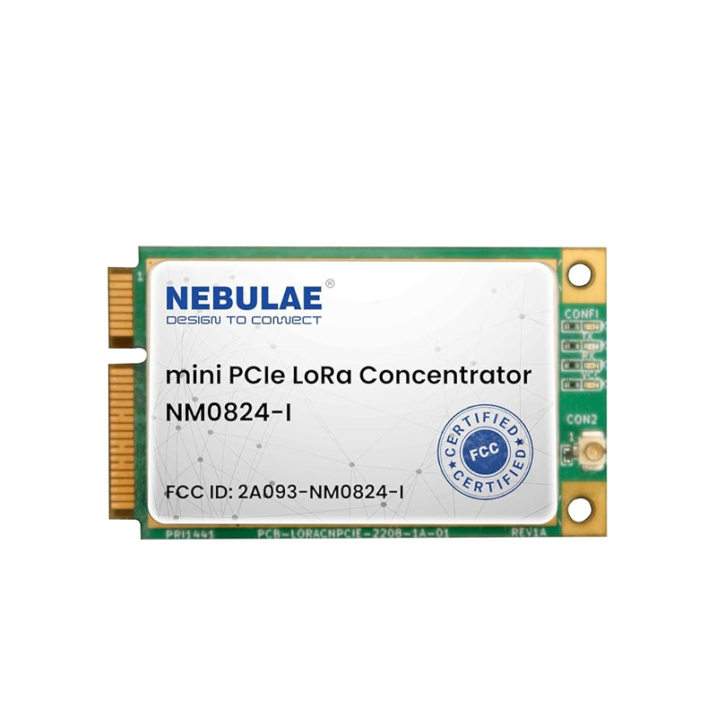 Nebulae's FCC certified mini PCIe LoRa based Concentrator Board-picture-17