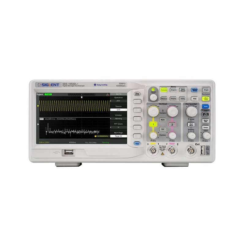 Siglent SDS1052DL+, 50 MHz 2-Channel Digital Oscilloscope, 500 MSa/s-image-20