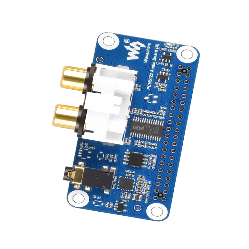 Waveshare PCM5122 HIFI I2S DAC Audio Board For Raspberry Pi-image-17